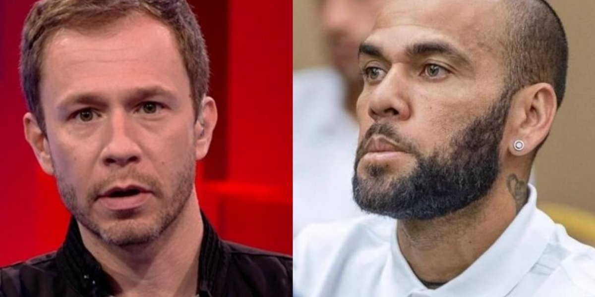 Apresentador sai de programa esportivo após defesa de colega a Daniel Alves