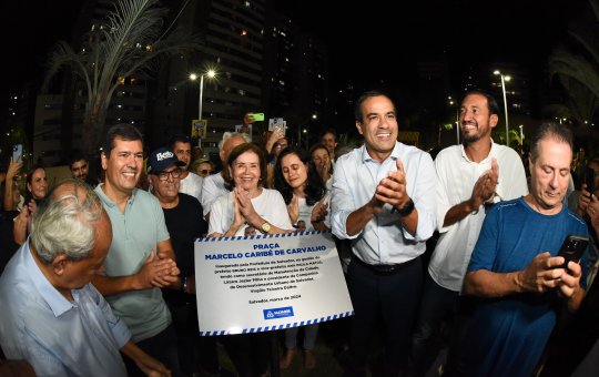 Prefeitura de Salvador inaugura praça requalificada no bairro da Pituba