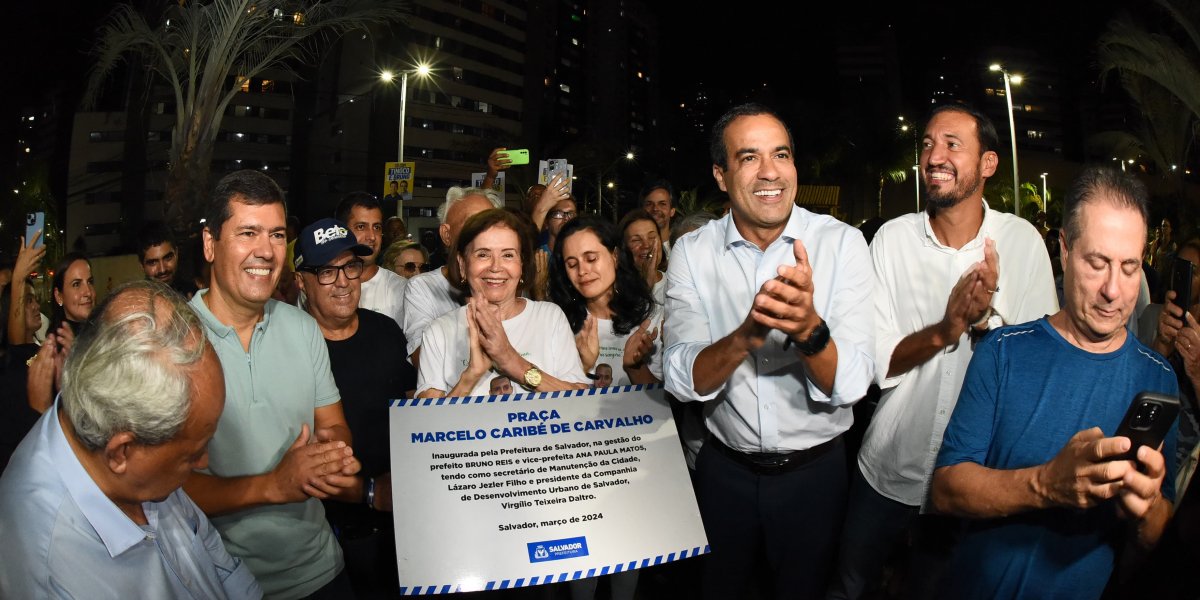 Prefeitura de Salvador inaugura praça requalificada no bairro da Pituba