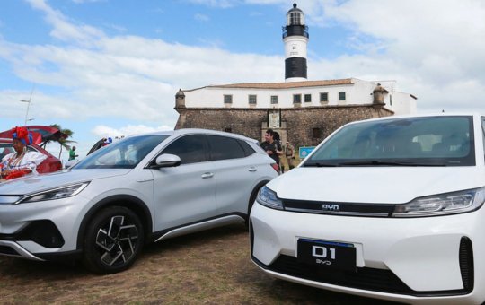 BYD recebe autorização para instalar fábricas em Camaçari