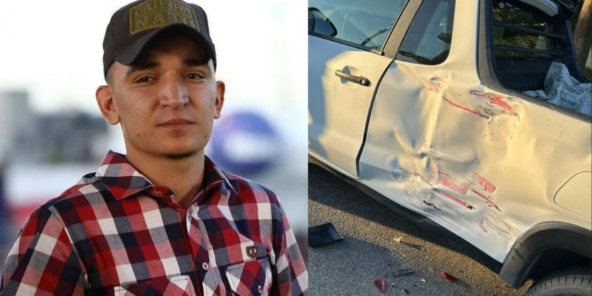 João Gomes se envolve em acidente de carro; veja