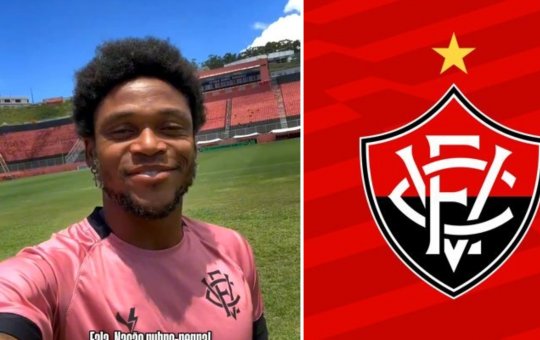 Luiz Adriano é oficialmente anunciado pelo Vítória