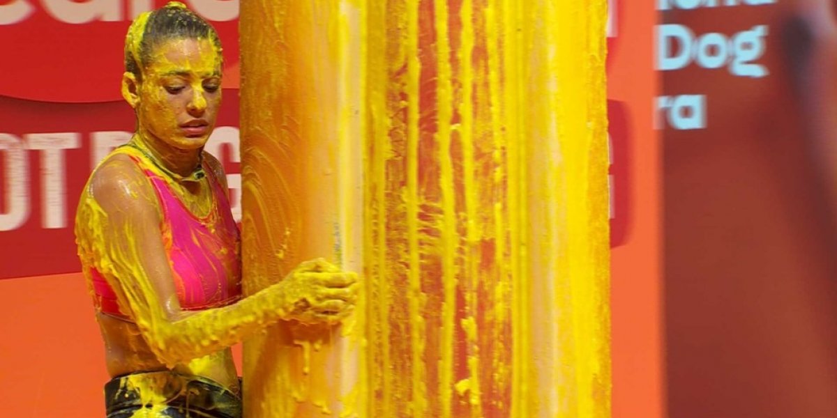 Após 15 horas de prova, Davi escorrega e Beatriz é a nova líder do BBB 24