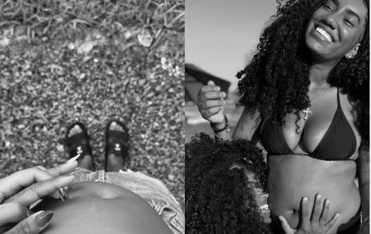 Namorada da cantora de pagode ‘A Dama’ anuncia que perdeu filhos gêmeos