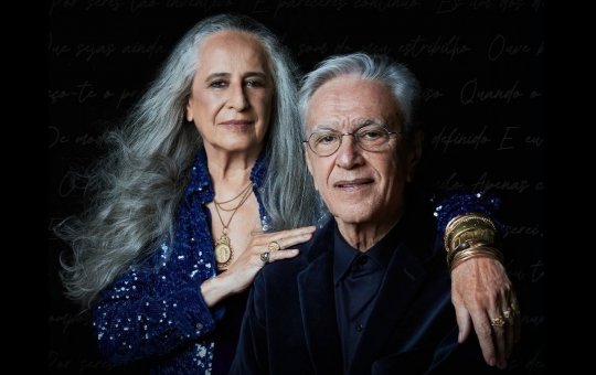 Ingressos para a turnê de Caetano Veloso e Maria Bethânia tem valores anunciados