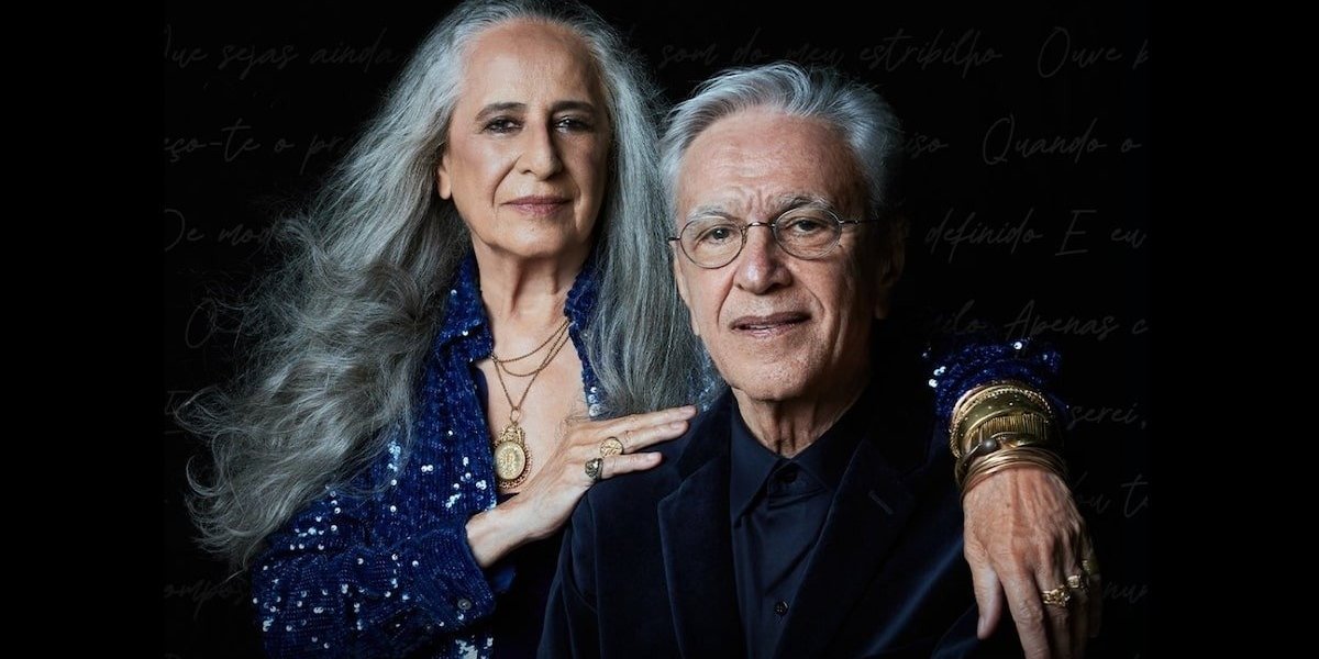 Ingressos para a turnê de Caetano Veloso e Maria Bethânia tem valores anunciados
