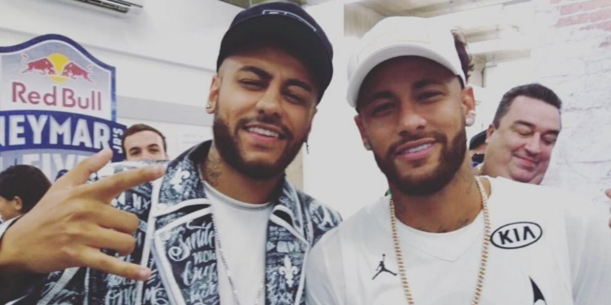 Sósia de Neymar causa confusão e é entrevistado por emissora de TV mexicana