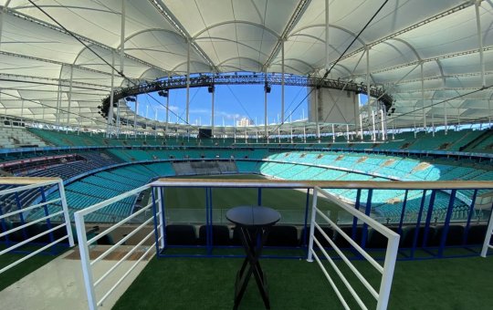 Novo camarote do Bahia será inaugurado na Arena Fonte Nova