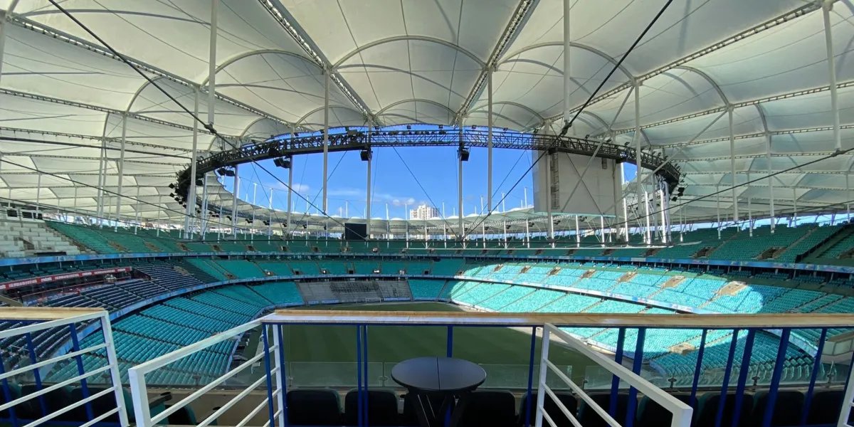 Novo camarote do Bahia será inaugurado na Arena Fonte Nova