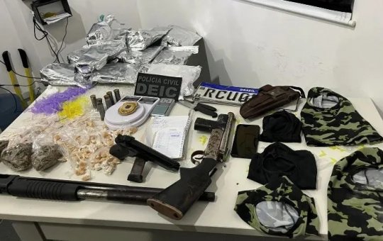 Armas são encontradas em casarão no Pelourinho