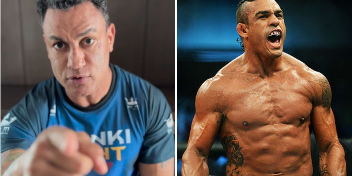 Popó aceita desafio contra Belfort e deixa claro: "Vai cair igual a Bambam"