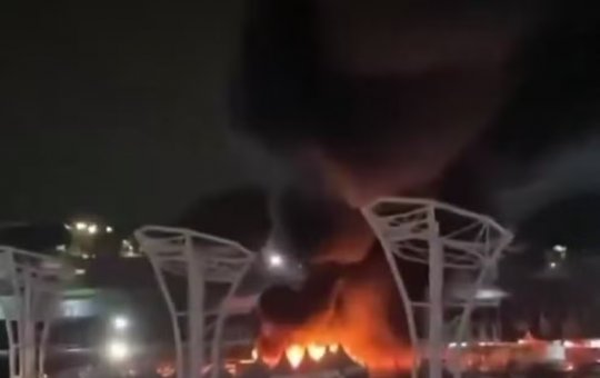 Perto da estreia tenda do Lollapalooza pega fogo