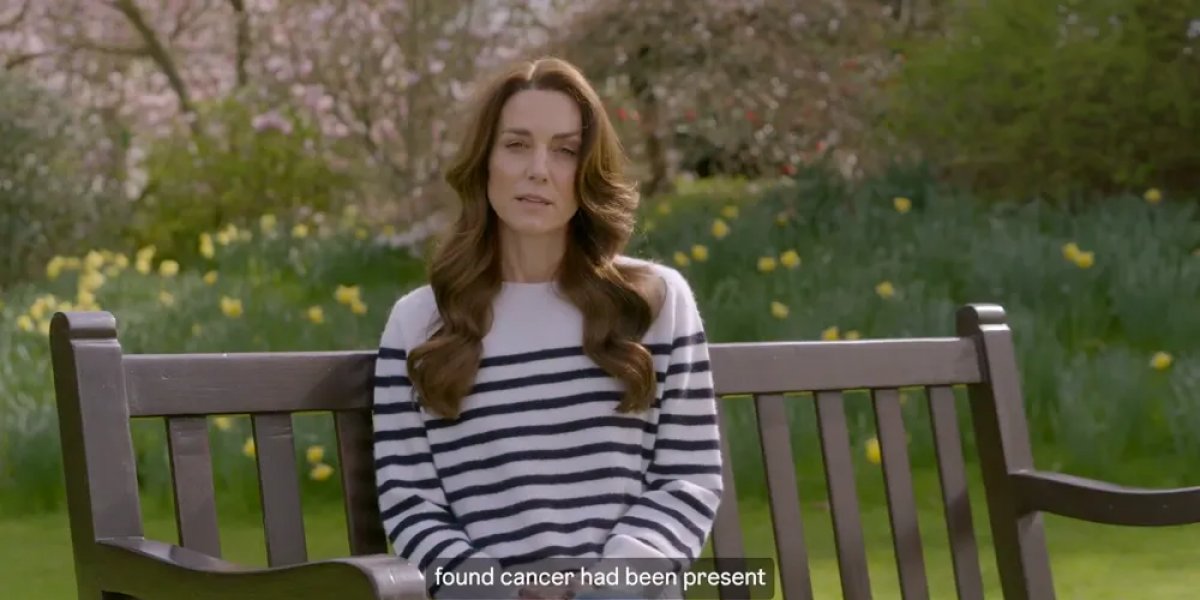 Kate Middleton anuncia que está com câncer