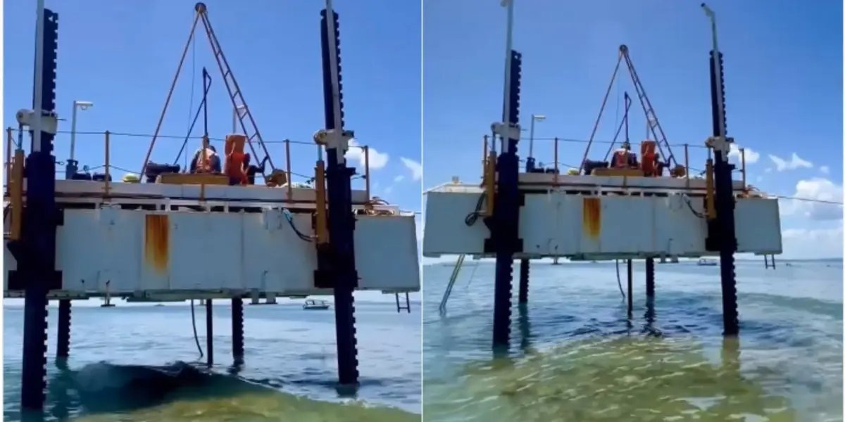 Governo inicia sondagem no mar de Vera Cruz para a ponte Salvador-Itaparica