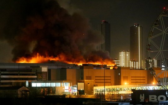 Ataque terrorista termina com ao menos 40 mortos perto de Moscou