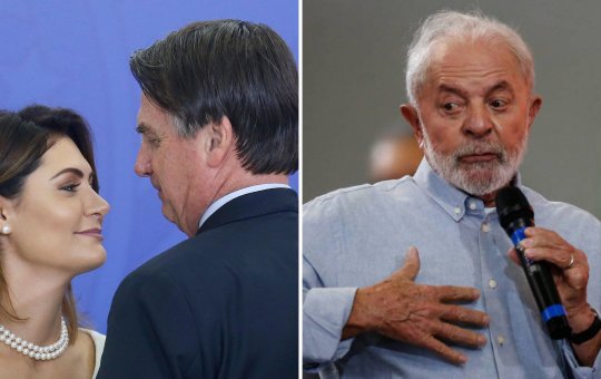 Jair Bolsonaro e Michelle Bolsonaro pedem indenização por acusação de Lula