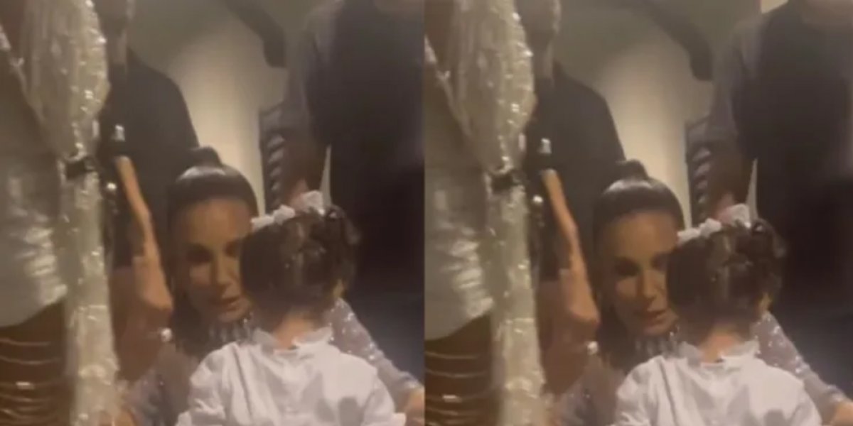 Web se derrete com encontro de Ivete e Liz em bastidores do DVD de Léo Santana