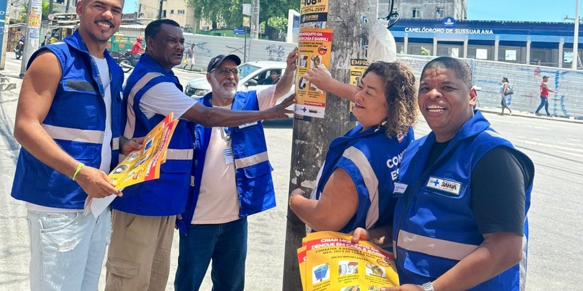 Ações para conscientização sobre a dengue é realizada em estações do metrô