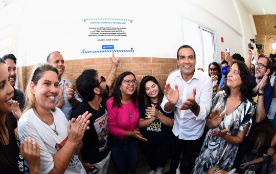 Prefeitura inaugura primeiro hospital público veterinário da Bahia em Canabrava