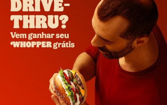 E se a moda pega? Burger King lança campanha que homenageia calvos; veja