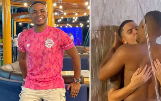 Alesson é visto aos beijos com influencer de Recife na gincana de Cristian Bell