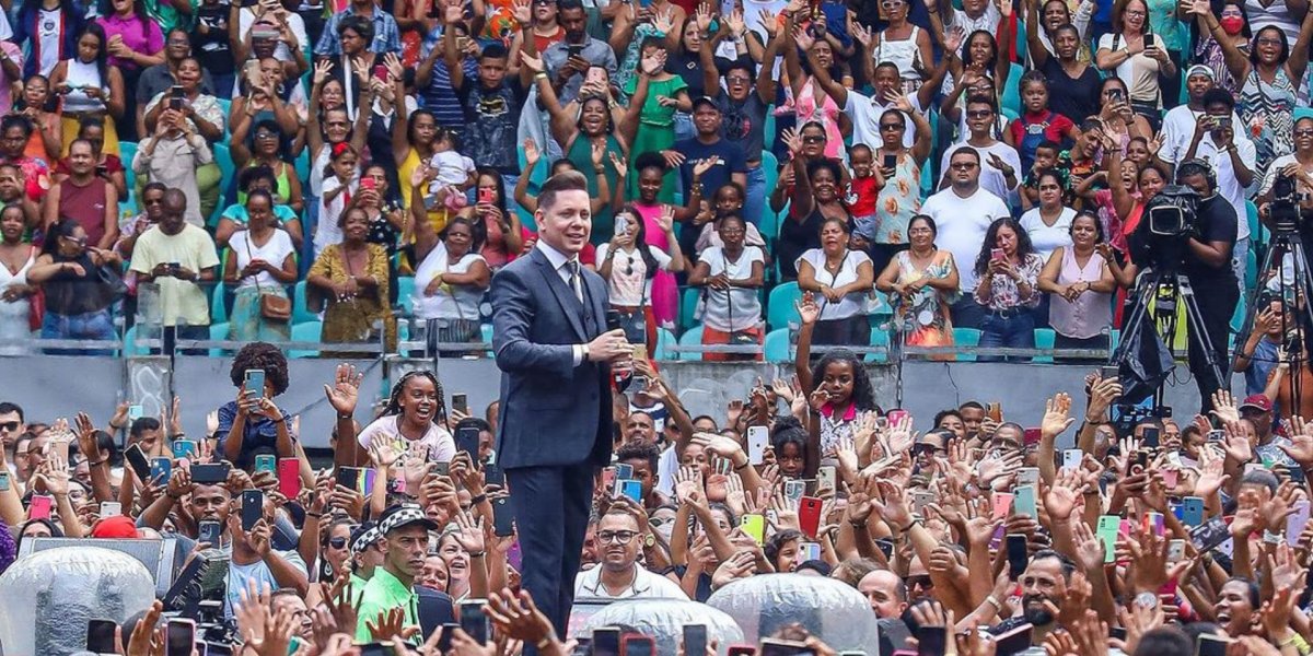 Bispo Bruno Leonardo anuncia data de evento na Fonte Nova