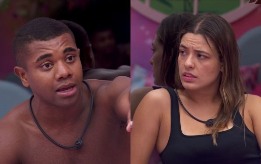 Clima esquentou no BBB 24: Davi e Beatriz discutem sobre formação do paredão