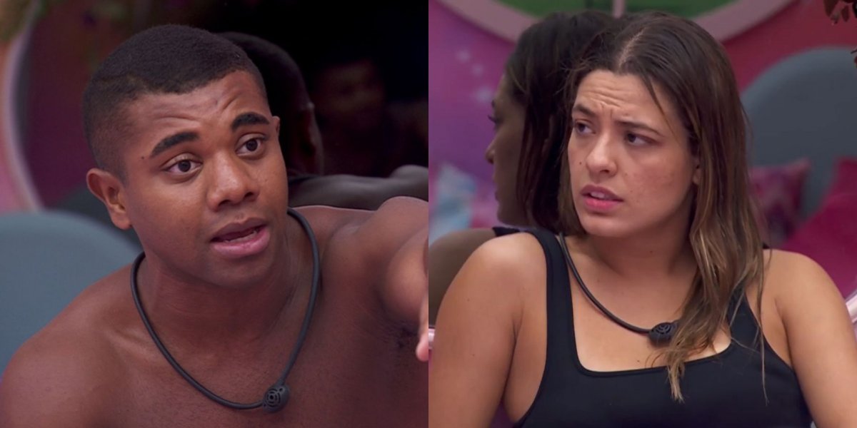 Clima esquentou no BBB 24: Davi e Beatriz discutem sobre formação do paredão