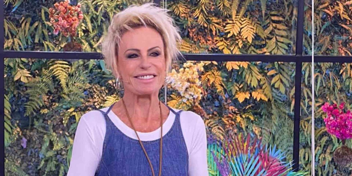 Ana Maria Braga faz revelação inusitada no ao vivo: "Nunca usei desodorante"