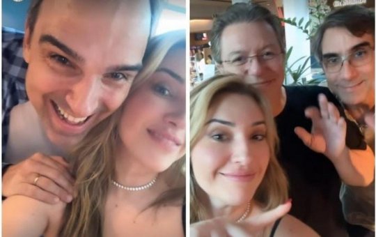 Última campeã do BBB flagra reunião entre Boninho e Tadeu Schmidt e brinca