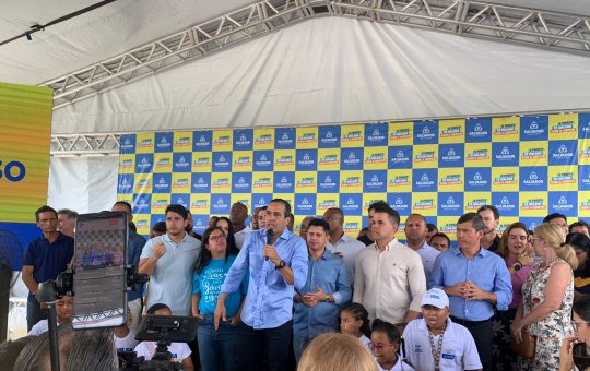 Arena Multiuso de Salvador: Bruno Reis fala sobre benefícios da obra