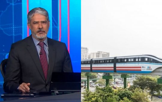 Jornal Nacional dá informação errada sobre o VLT de Salvador e Bonner se retrata