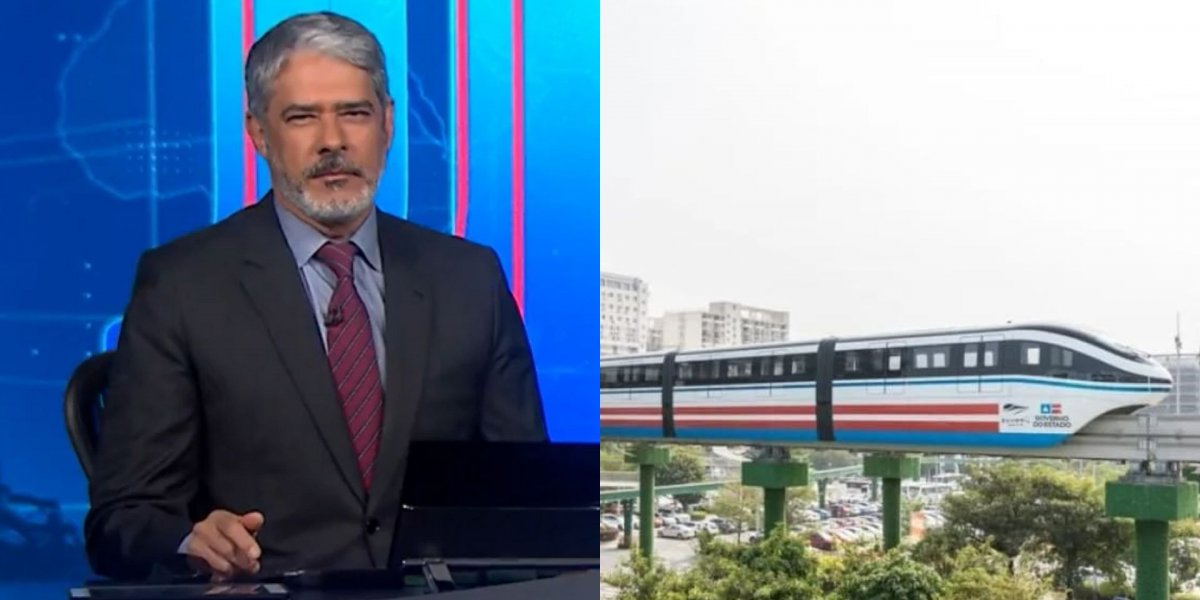 Jornal Nacional dá informação errada sobre o VLT de Salvador e Bonner se retrata