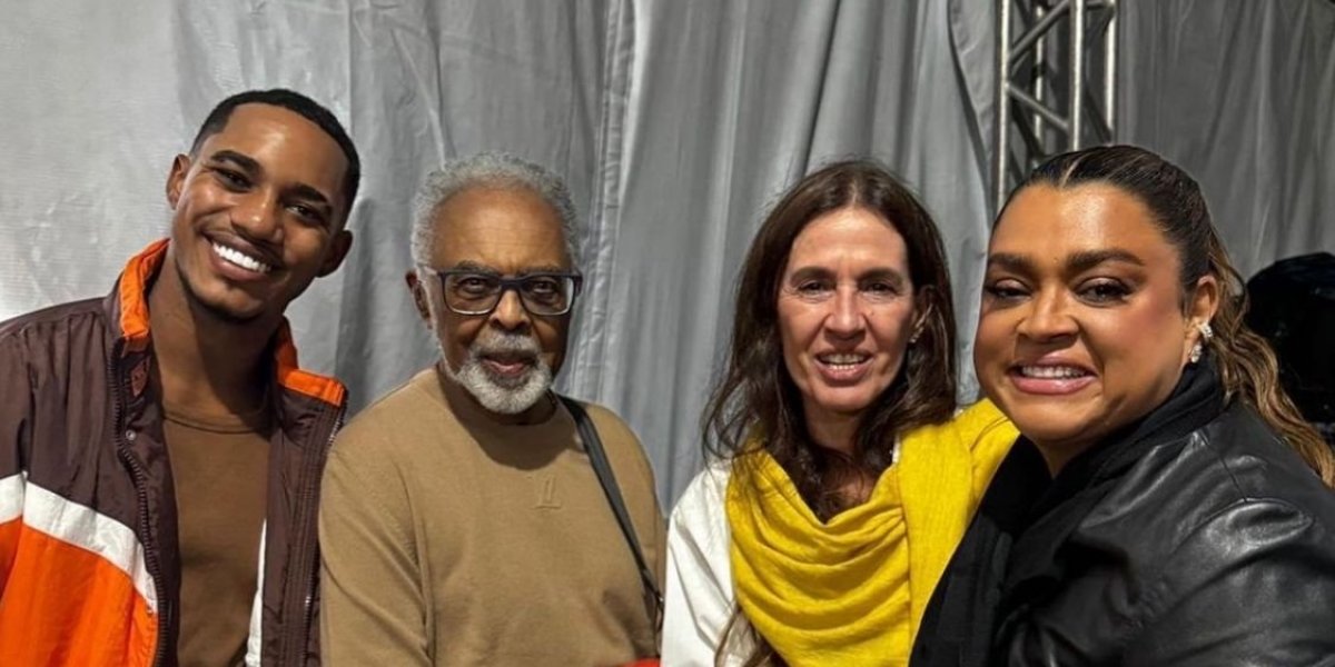 “Apaixonada em viver” diz Preta Gil em foto ao lado de O Kannalha