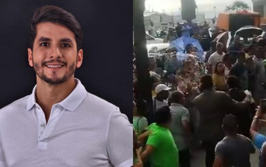 Vereador Duda Sanches é agredido com garrafadas por servidores