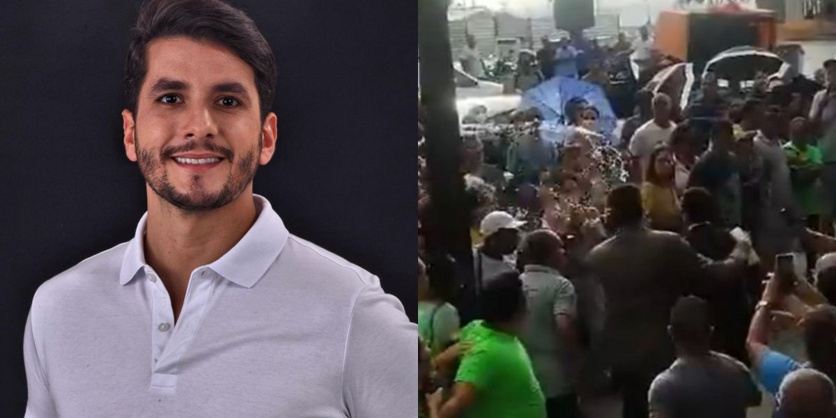 Vereador Duda Sanches é agredido com garrafadas por servidores