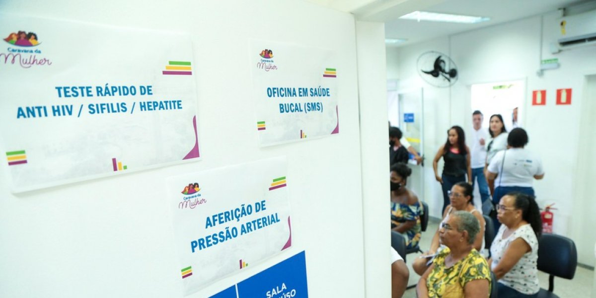 O sábado em Salvador terá a "Caravana da Mulher", com oferta de testes rápidos