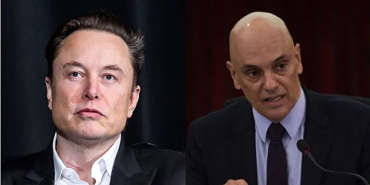 Elon Musk volta a atacar Alexandre Moraes "ditador brutal"