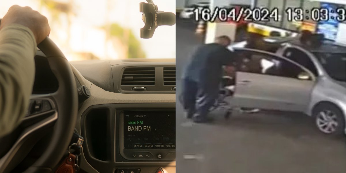 Motorista de aplicativo fala detalhes sobre transporte do idoso até o banco