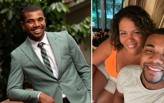 Davi fala sobre reencontro com Mani: " Já dei uns beijos nela e abracei"