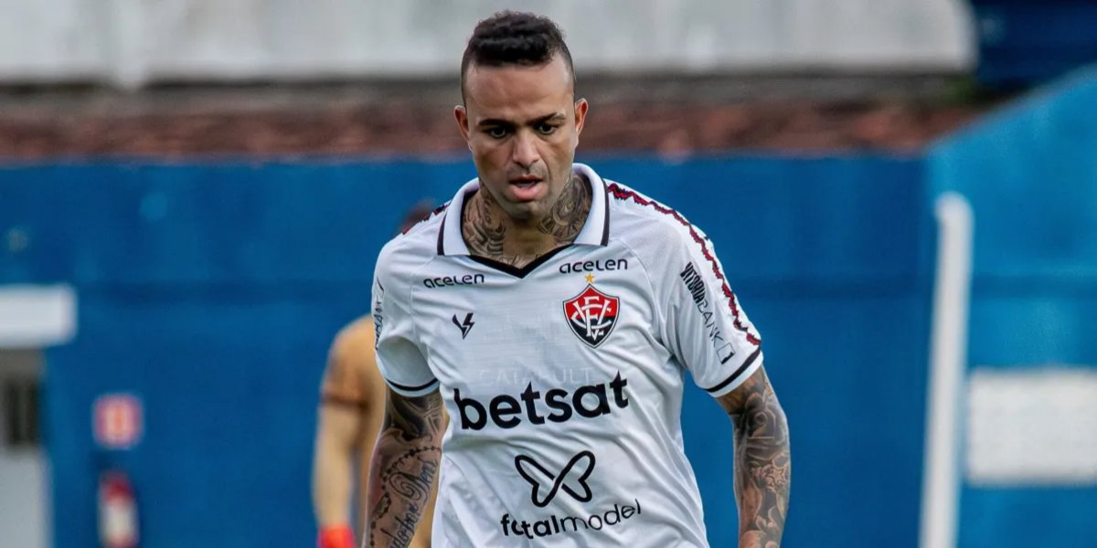 Luan rescinde contrato com Vitória após seis jogos disputados