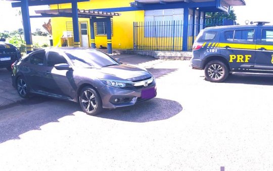 Carro com B.O registrado no RJ é recuperado em distrito baiano