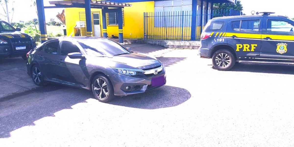 Carro com B.O registrado no RJ é recuperado em distrito baiano