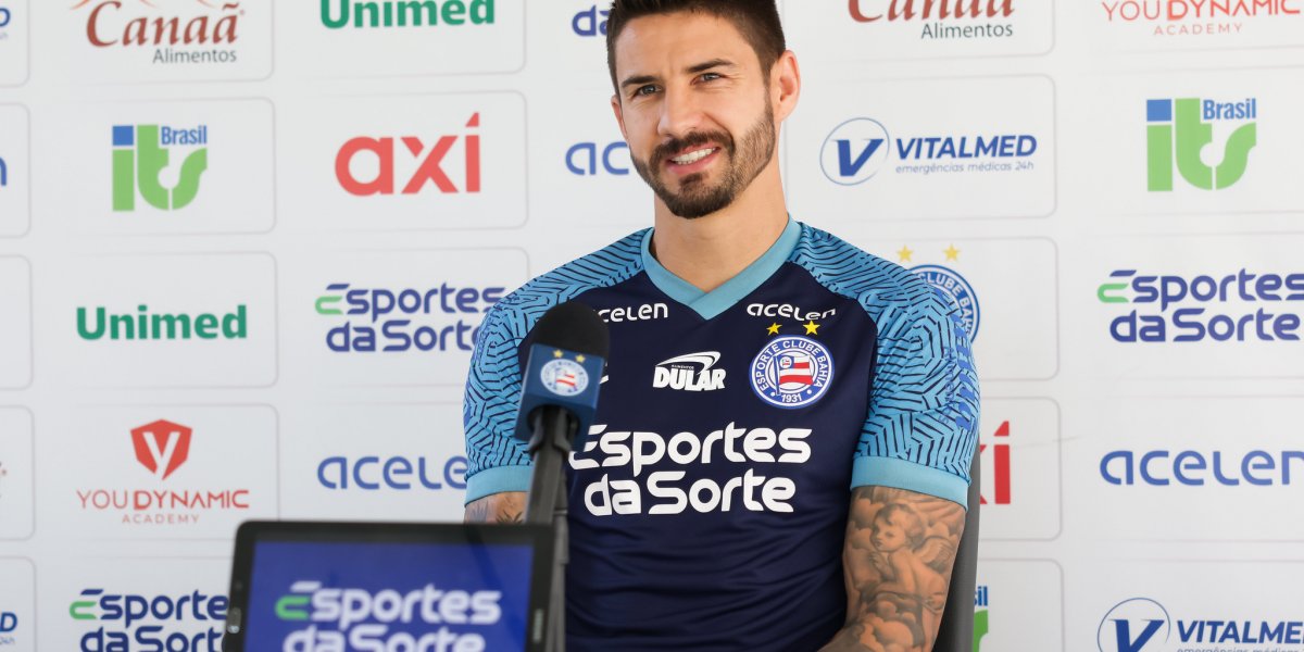 Entrevista de Atacante do Bahia repercute nas redes socias