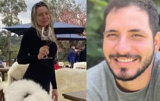 Novas imagens mostram mãe e filho que mataram duas pessoas saindo da casa