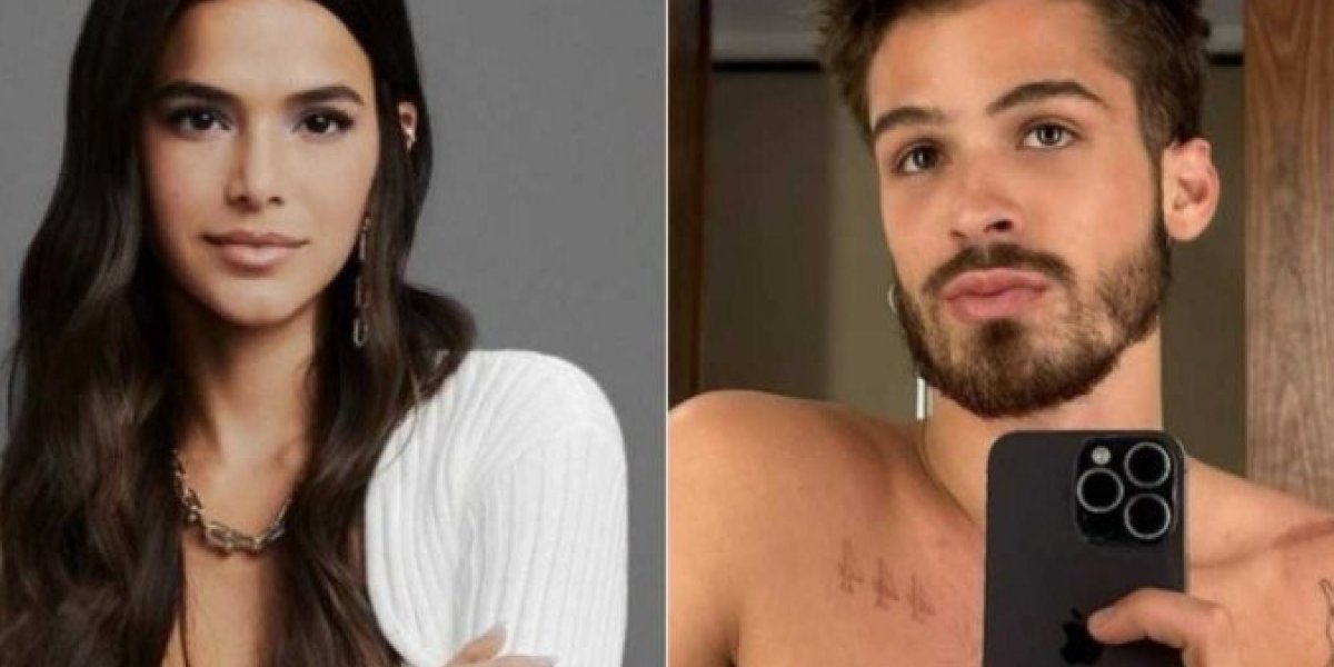 Bruna Marquezine é flagrada no colo de João Guilherme em resenha com amigos