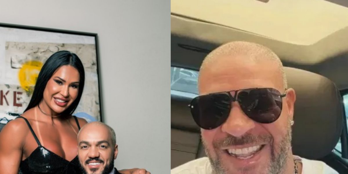 Gracyanne teria feito ménage com Belo e Adriano Imperador