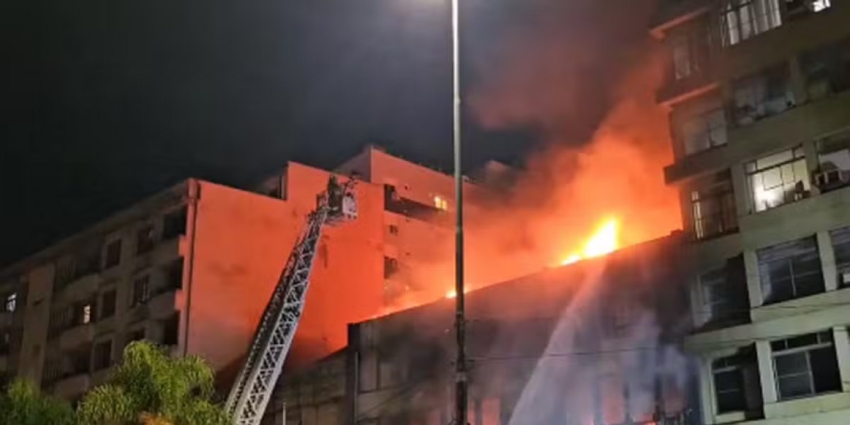 Incêndio em pousada de Porto Alegre deixa ao menos nove mortos