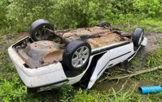 Acidente na Bahia causa a morte de um mototaxista e deixa mulher em estado grave