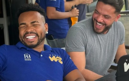 Wesley Safadão presenteia Cristian Bell com égua do seu Haras